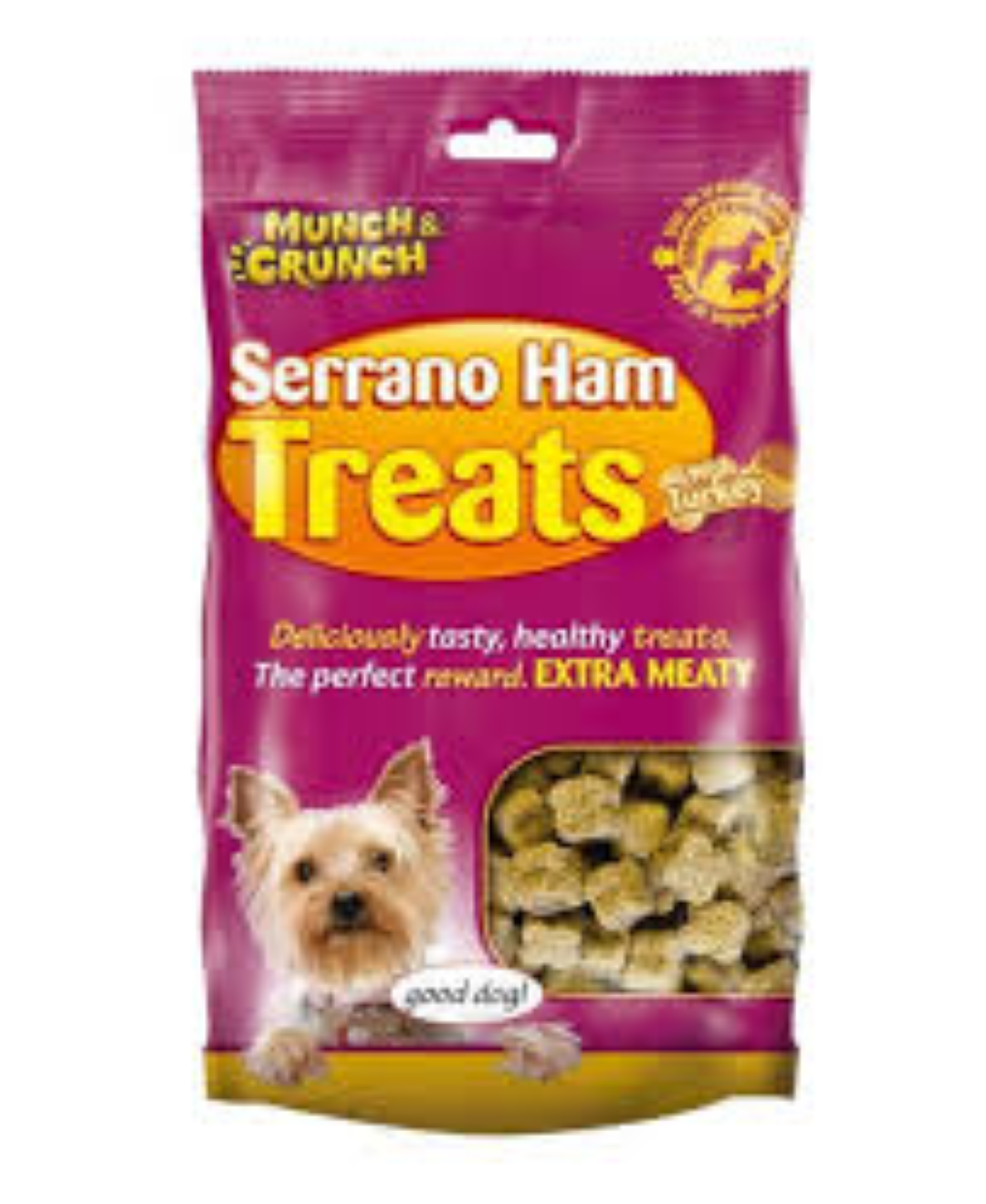 MUNCH & CRUNCH S.HAM TREAT TURKEY 175G